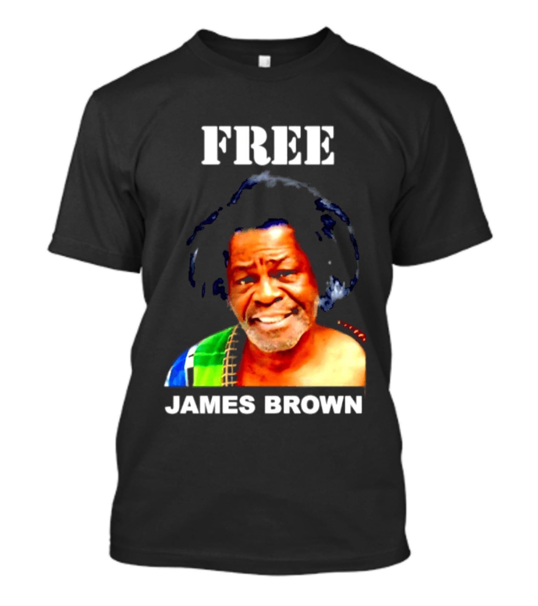 FREE James Brown Godfather Of Soul Funk T-Shirt