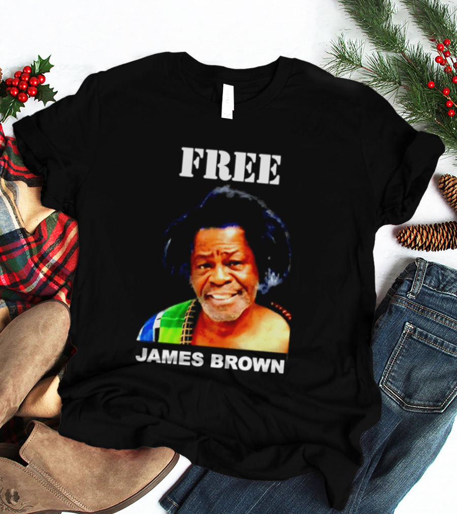 FREE James Brown Godfather Of Soul Funk T-Shirt