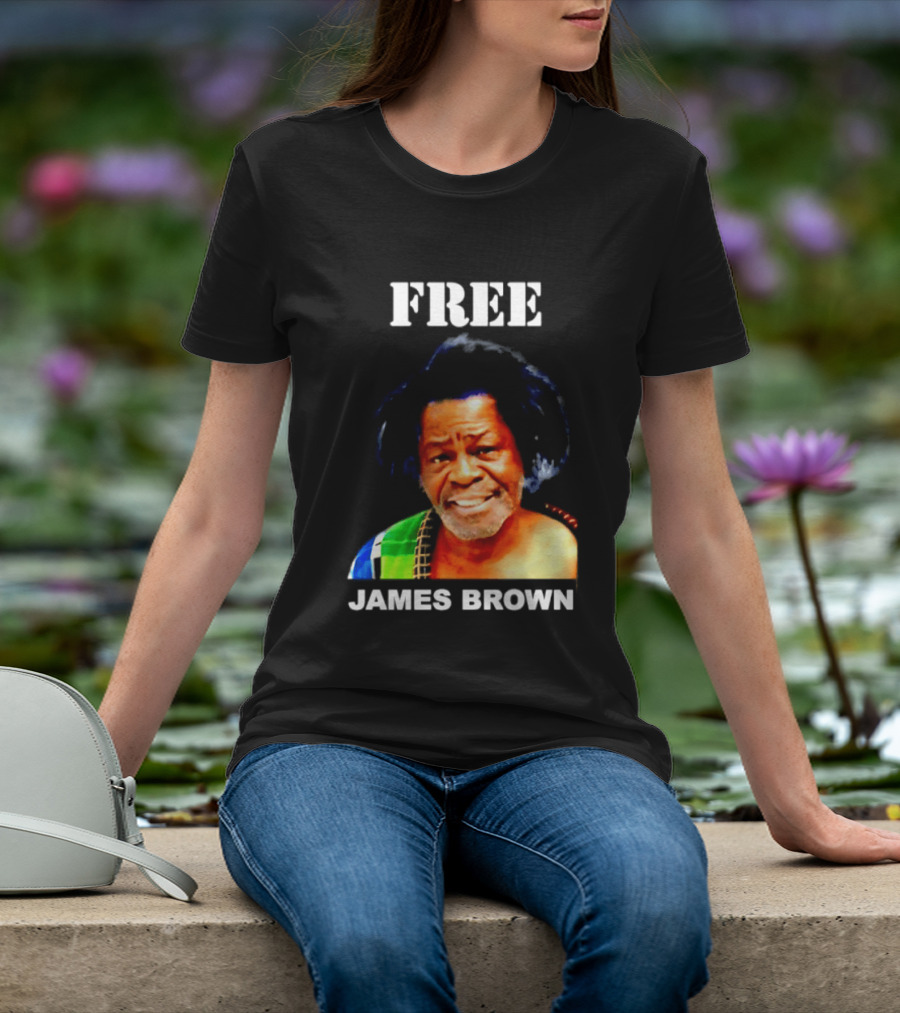 FREE James Brown Godfather Of Soul Funk T-Shirt