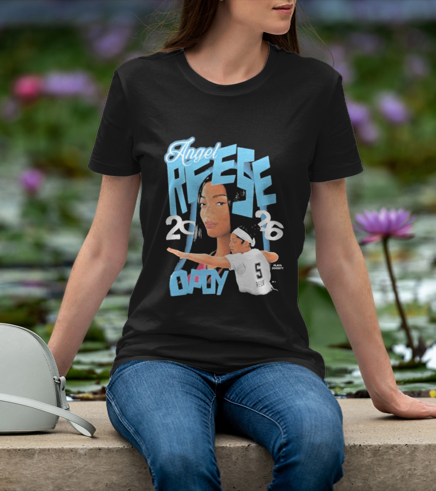 Angel Reese 2026 DPOY Basketball Player T-Shirt