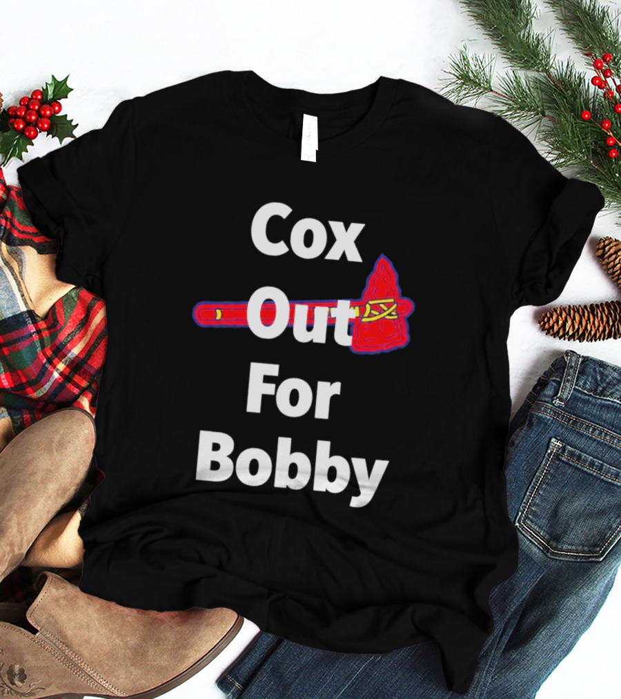 Atlanta Braves Cox Out For Bobby Game Day Celebration T-Shirt