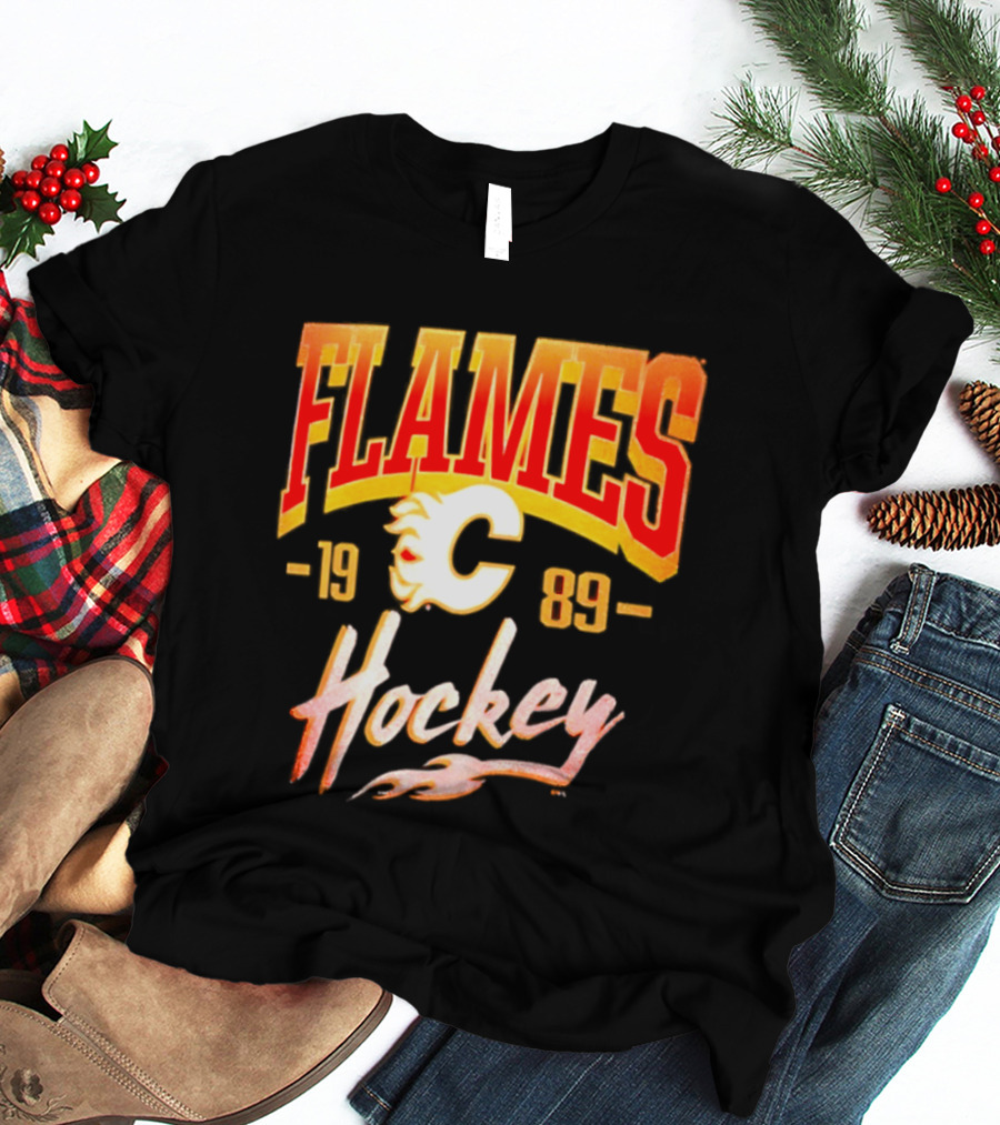 Calgary Flames 1989 Hockey Made To Last T-Shirt