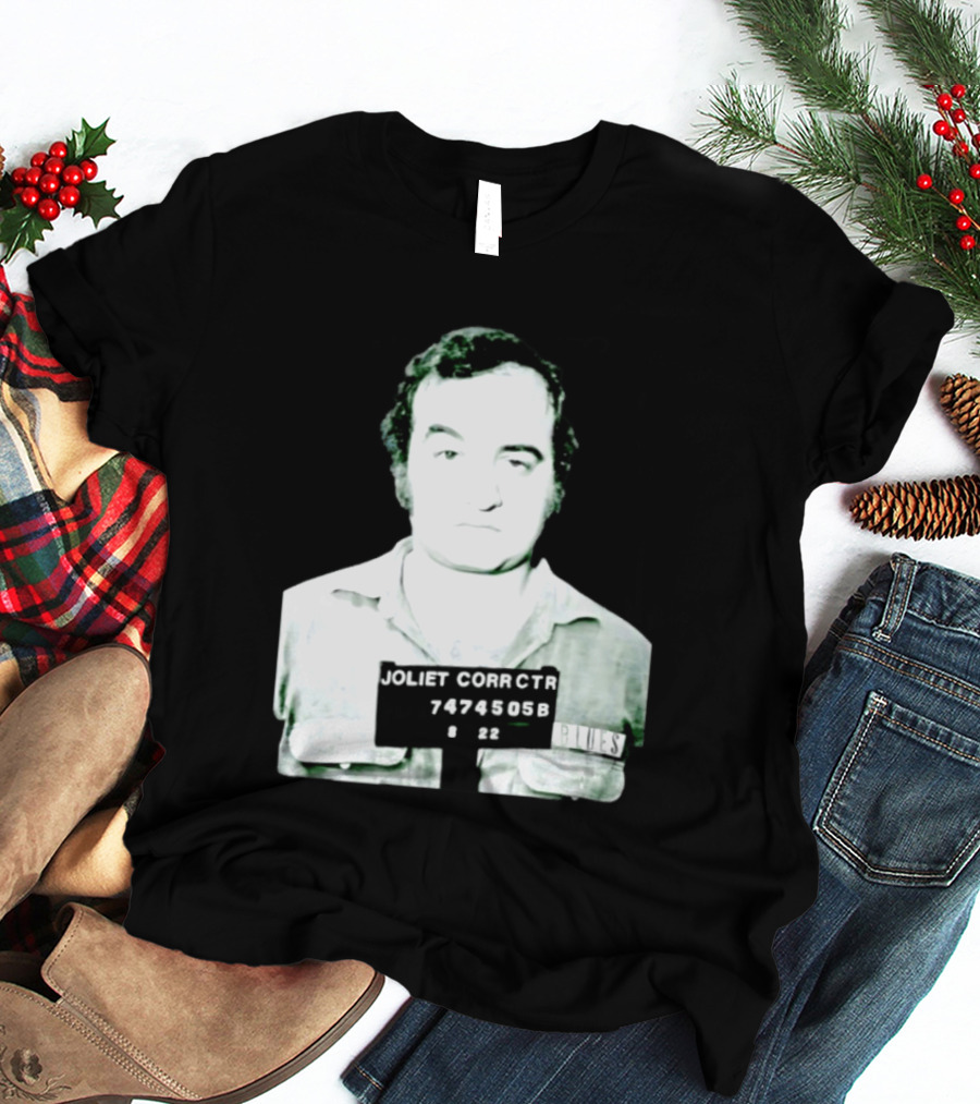 John Belushi Joliet Correctional Blues Shot 7474505B T-Shirt