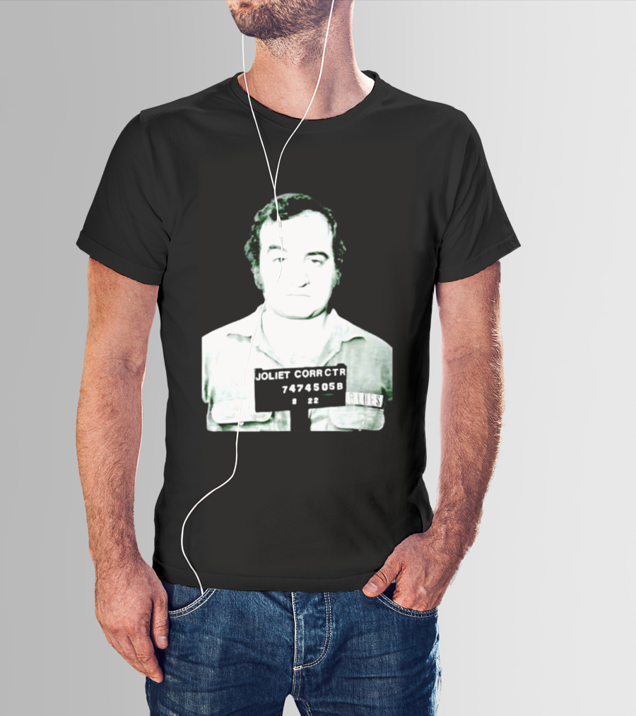 John Belushi Joliet Correctional Blues Shot 7474505B T-Shirt
