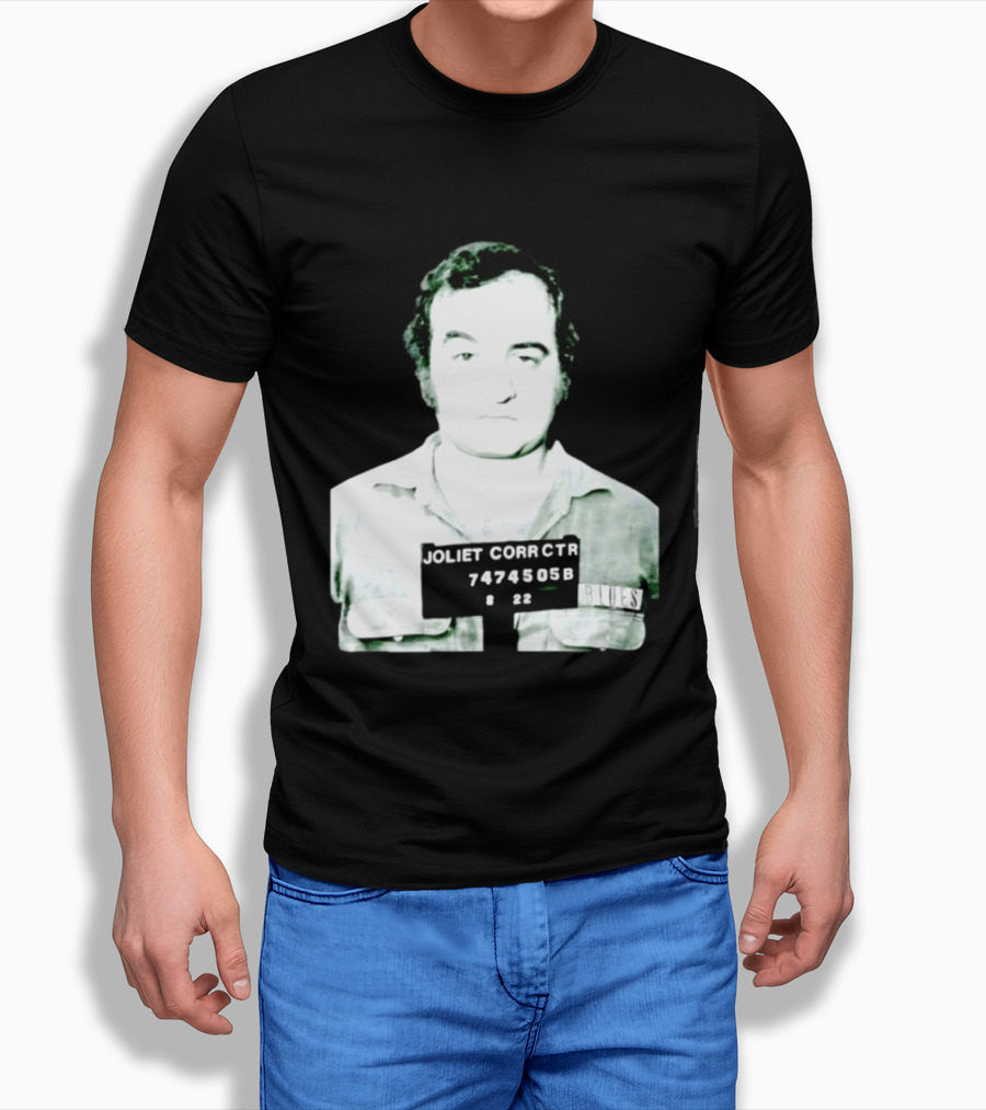 John Belushi Joliet Correctional Blues Shot 7474505B T-Shirt