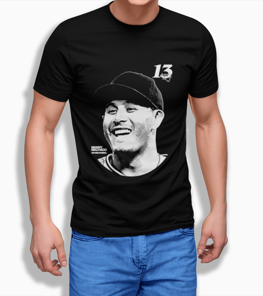 Manny Machado 13 San Diego Padres MLB Lineage Series 2026 T-Shirt