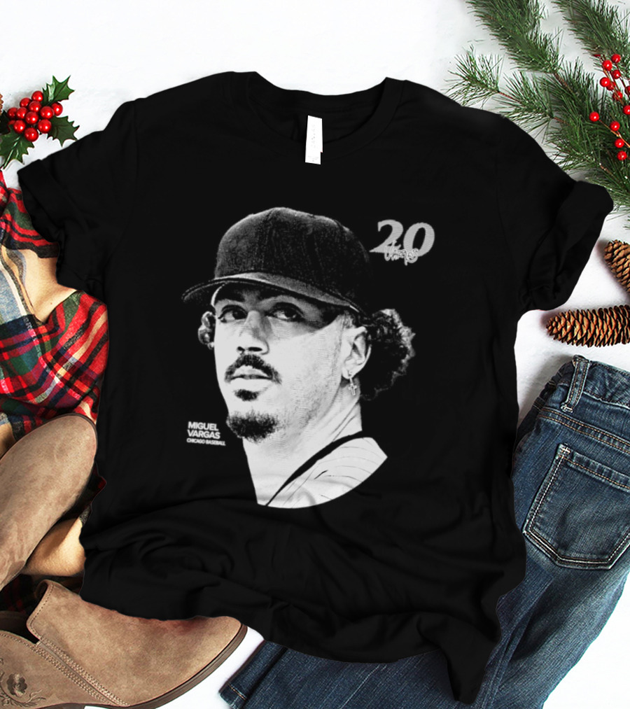Miguel Vargas 20 Chicago White Sox MLB 2026 Lineage Series T-Shirt