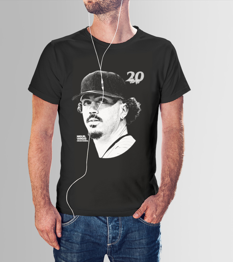 Miguel Vargas 20 Chicago White Sox MLB 2026 Lineage Series T-Shirt