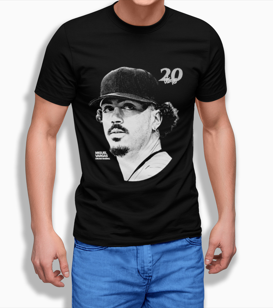 Miguel Vargas 20 Chicago White Sox MLB 2026 Lineage Series T-Shirt