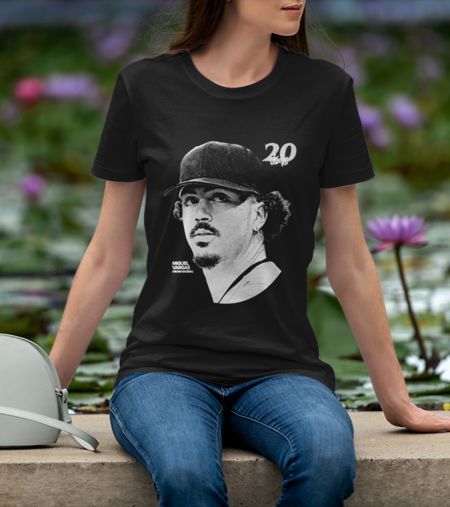 Miguel Vargas 20 Chicago White Sox MLB 2026 Lineage Series T-Shirt