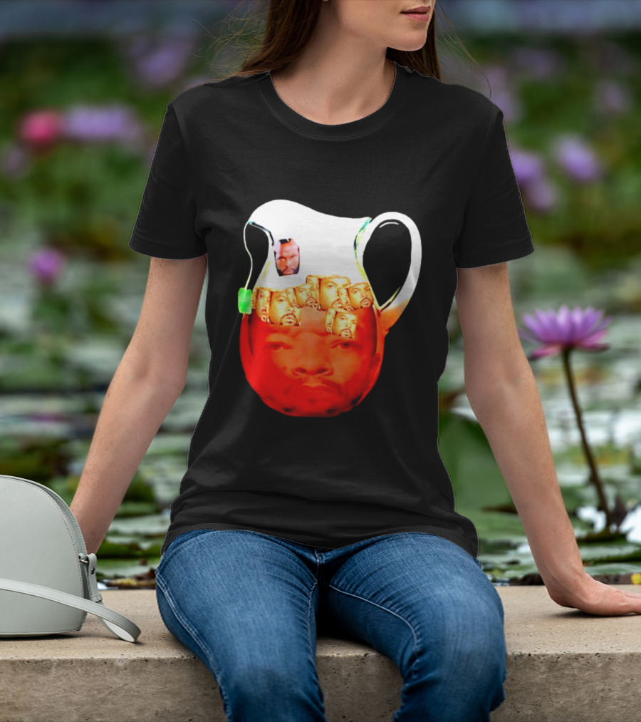 Mr T Ice Cube Ice Tea Pitcher Meme T-Shirt