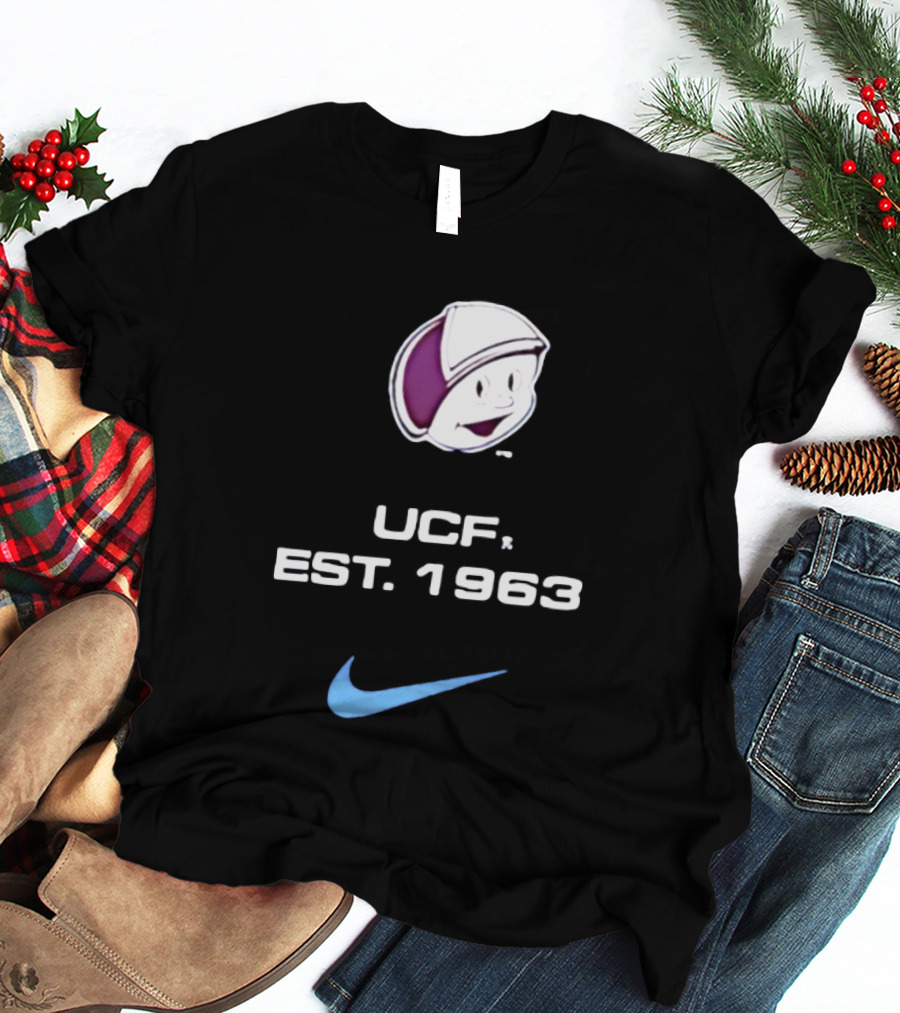 UCF Knights 2026 Space Game UCF Est 1963 Vintage Astronaut Nike T-Shirt