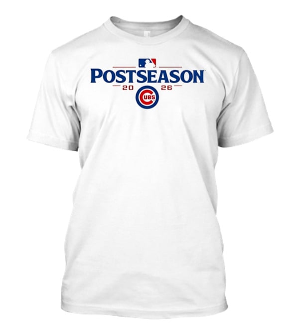 2026 Chicago Cubs MLB Postseason T-Shirt