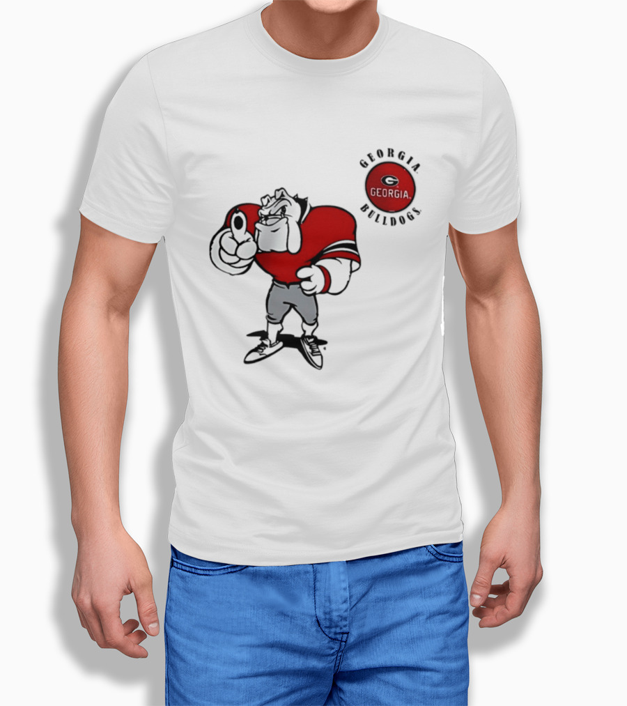 Georgia Bulldogs 2026 NCAA Tailgater Hometown Football Mascot Georgia T-Shirt
