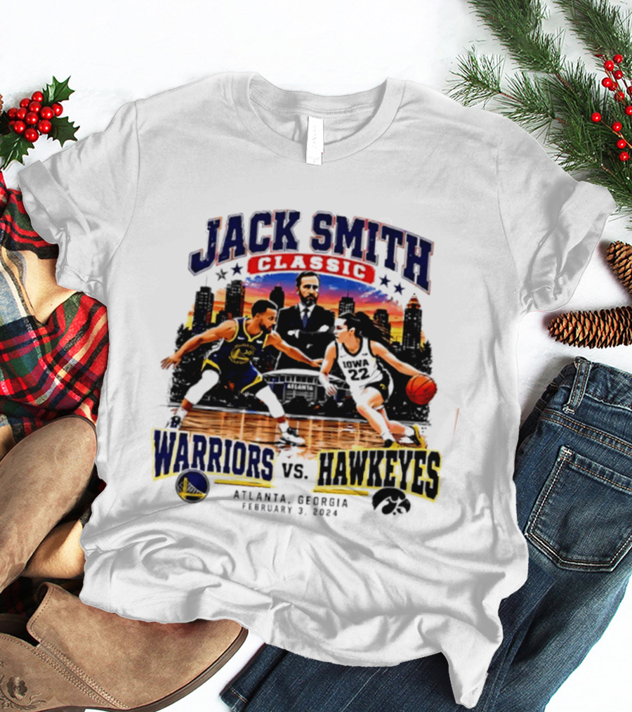 Jack Smith Classic Warriors Vs Hawkeyes Atlanta February 3 2024 T-Shirt