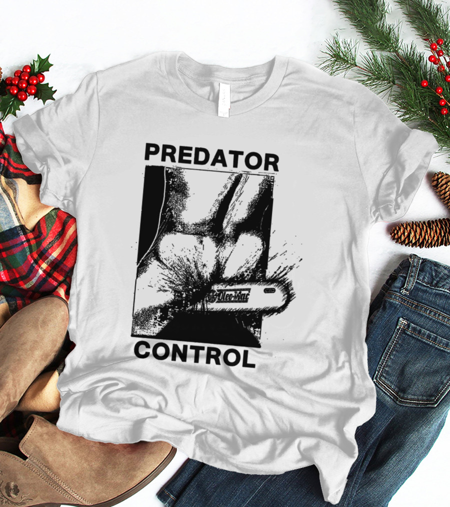 Predator Control Chainsaw T-Shirt