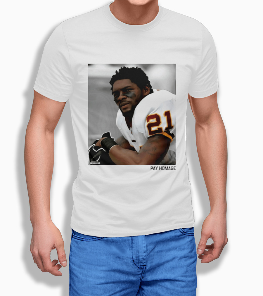 Sean Taylor 21 Washington Redskins Pay Homage Player T-Shirt