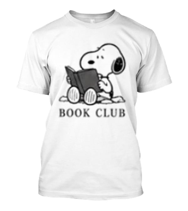 Snoopy Just One More Chapter Book Club For Peanuts And Bookish Fans T-Shirt