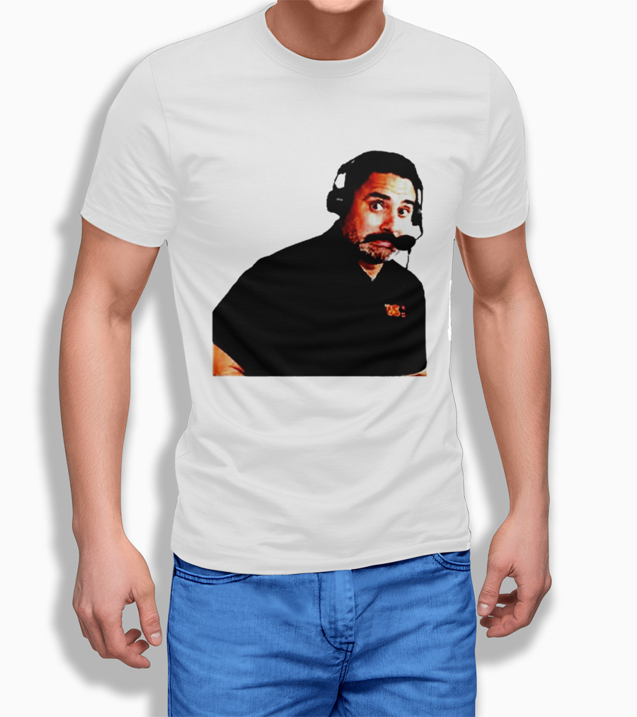 Steve Sarkisian Headset Shocked Longhorns Face Meme T-Shirt