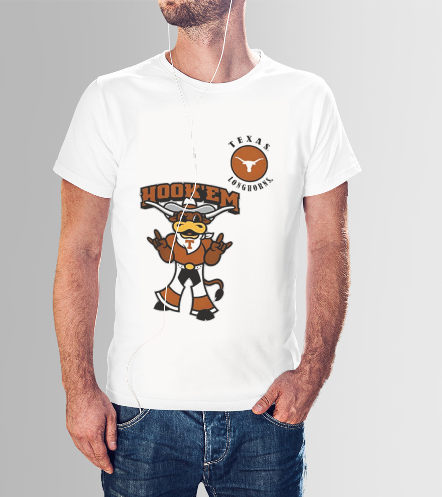 Texas Longhorns Hook'Em 2026 NCAA Tailgater Hometown T-Shirt