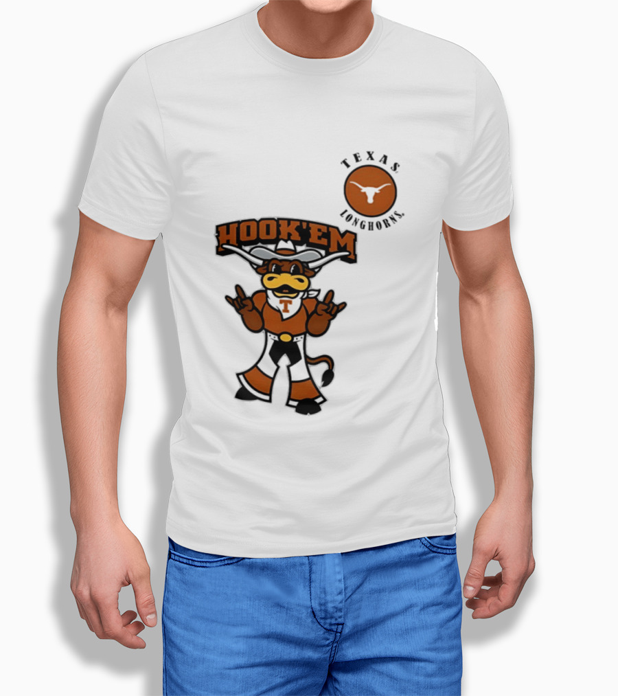 Texas Longhorns Hook'Em 2026 NCAA Tailgater Hometown T-Shirt