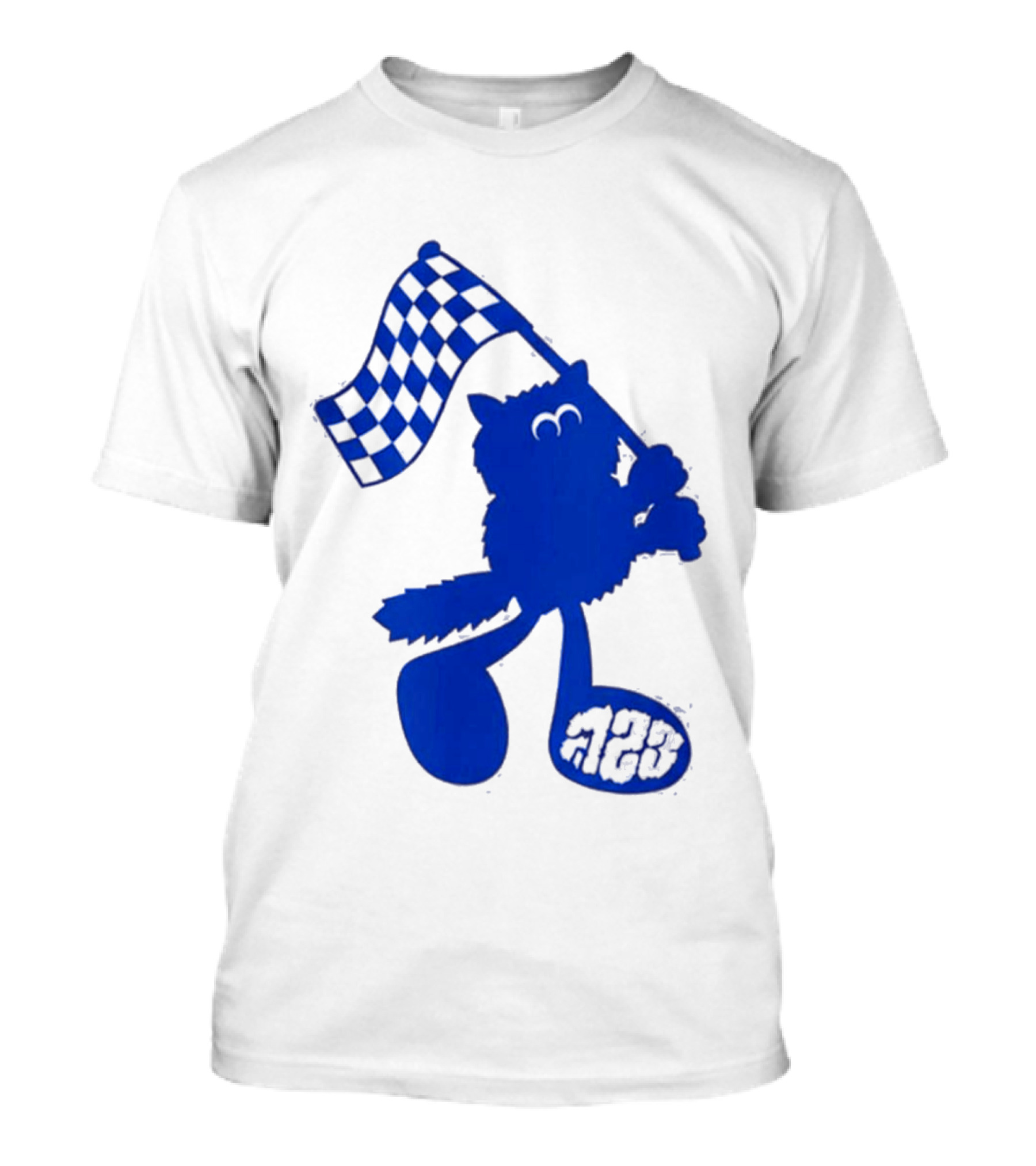 Alex Albon Quadrant Singapore Race Week Mascot 23 Checkered Flag T-Shirt
