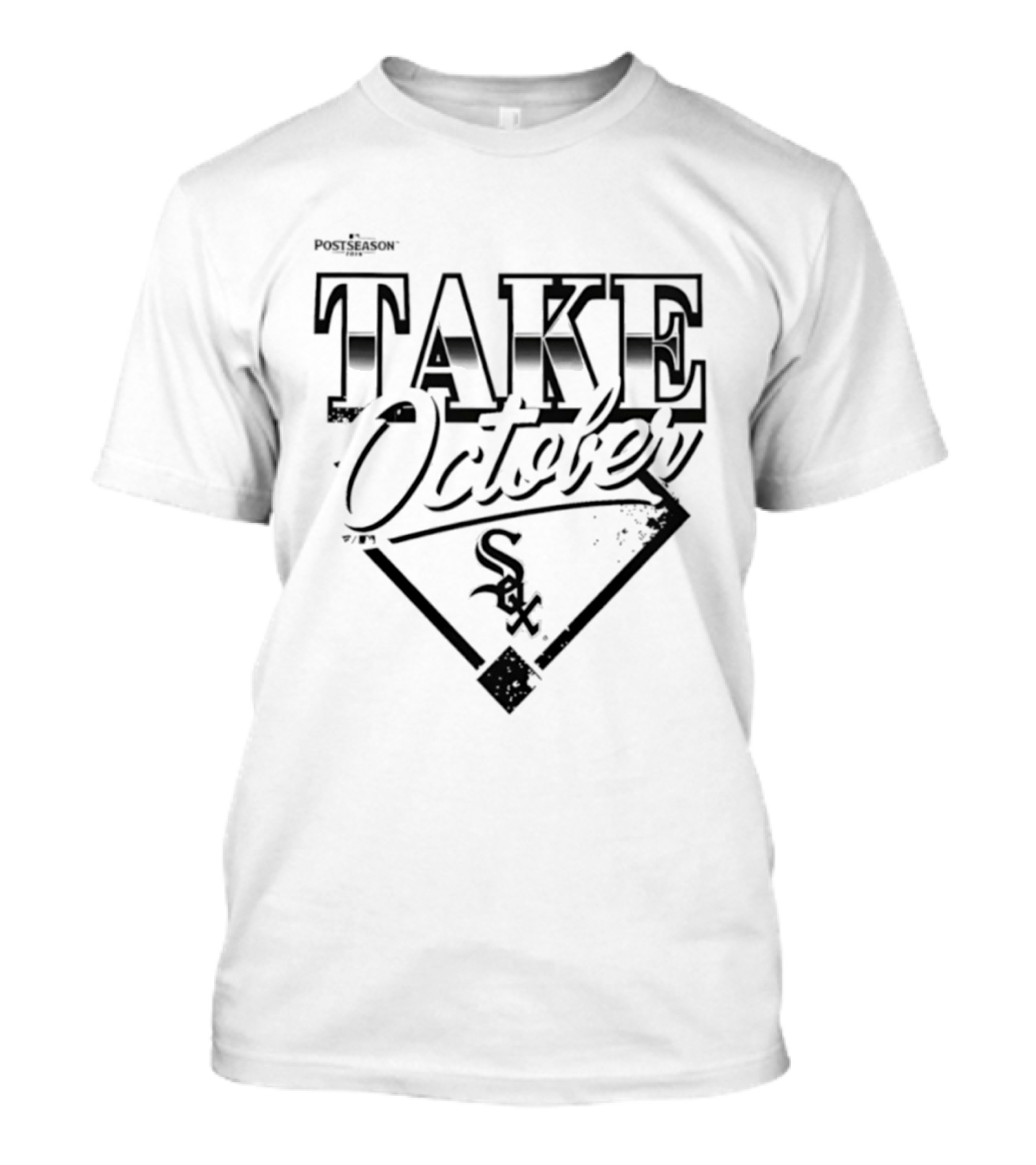Chicago White Sox 2026 MLB Postseason Take October Baseball Diamond T-Shirt