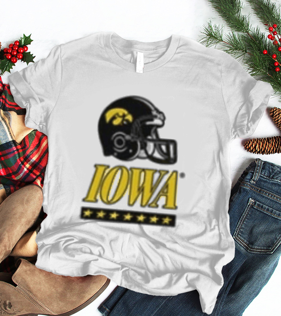 Iowa Hawkeyes Helmet 2026 ESPN College Gameday Runner T-Shirt