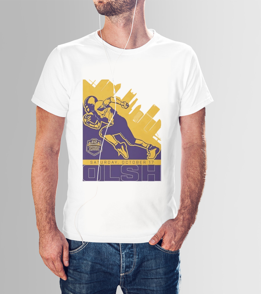 Olsh Football Classic Saturday October 17 City Skyline T-Shirt