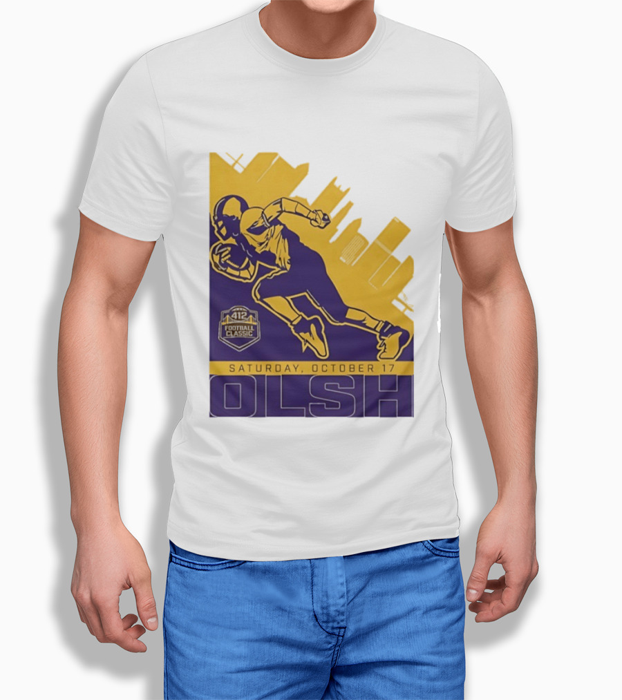 Olsh Football Classic Saturday October 17 City Skyline T-Shirt
