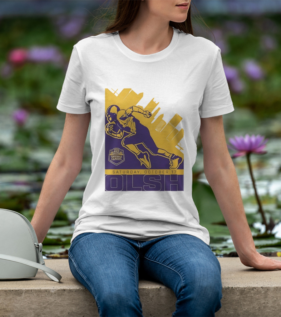 Olsh Football Classic Saturday October 17 City Skyline T-Shirt