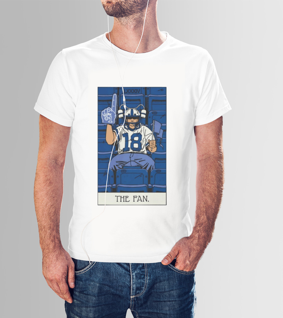 Peyton Manning Indianapolis Colts 18 The Fan LXXXIV T-Shirt