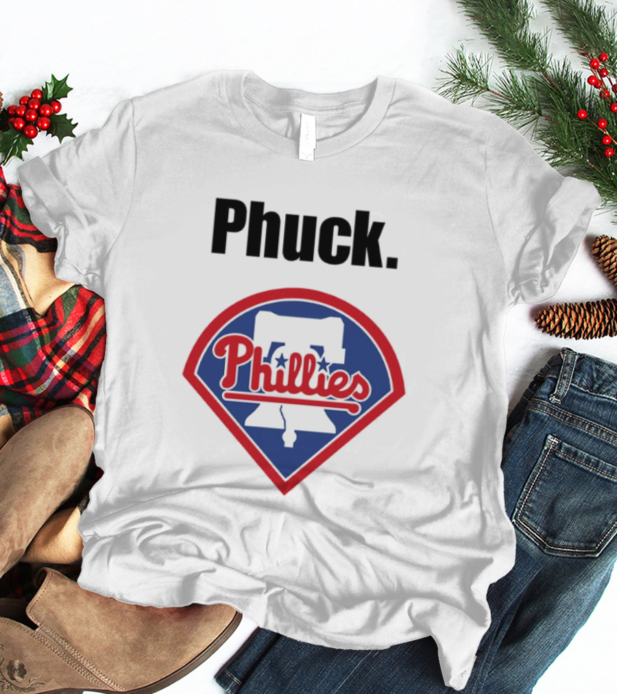 Phuck Phillies Baseball Meme Liberty Bell T-Shirt