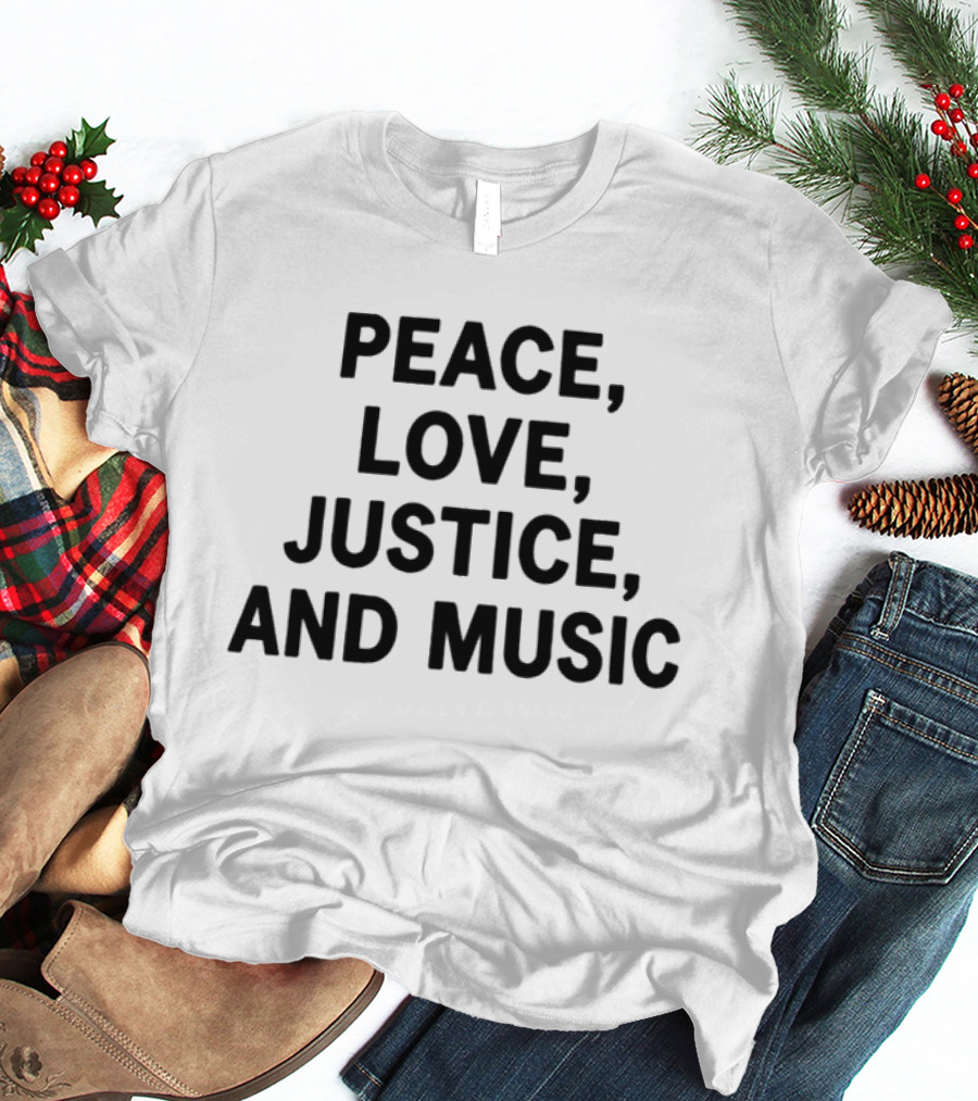 Peace Love Justice And Music Power To The People Columbia MD October 3 2026 Merriweather Post Pavilion Snapback Hat T-Shirt