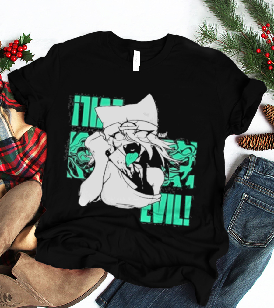 Issbrokie Neon Glow EVIL! Mysterious Aura Transformation T-Shirt