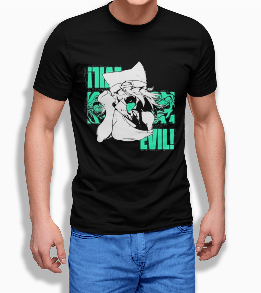 Issbrokie Neon Glow EVIL! Mysterious Aura Transformation T-Shirt