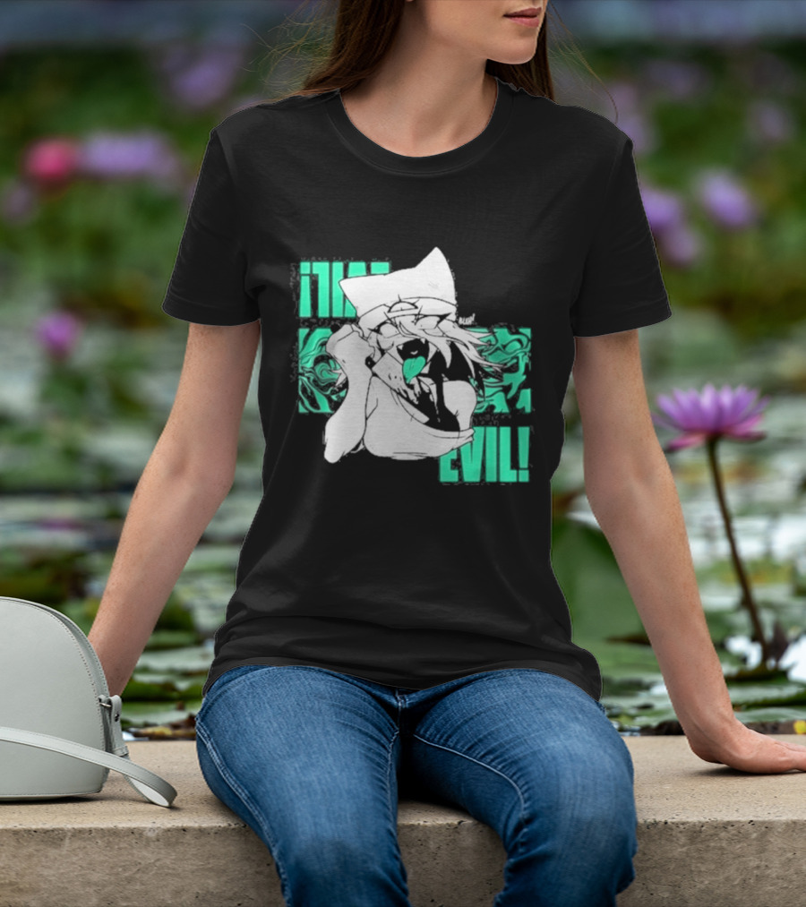 Issbrokie Neon Glow EVIL! Mysterious Aura Transformation T-Shirt