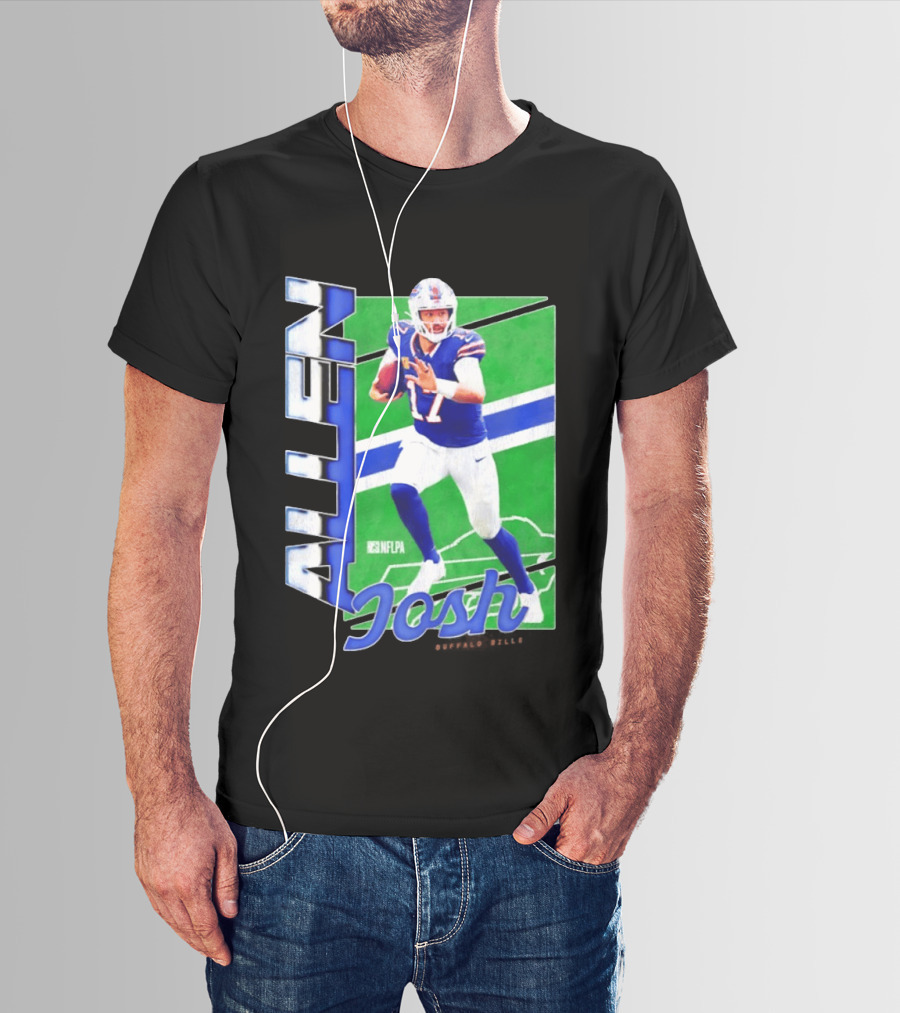 Josh Allen NFLPA Buffalo Bills NFL Player Moment 2026 T-Shirt