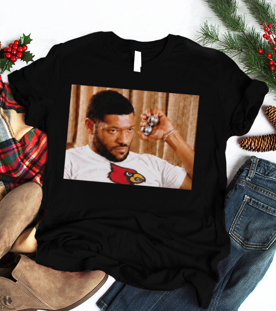 Laurence Fishburne Louisville Cardinals Mood Team Spirit T-Shirt