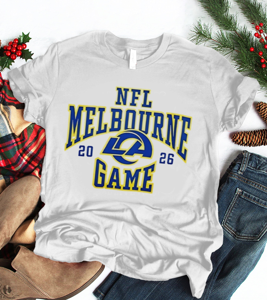 Los Angeles Rams NFL Melbourne Game 2026 T-Shirt