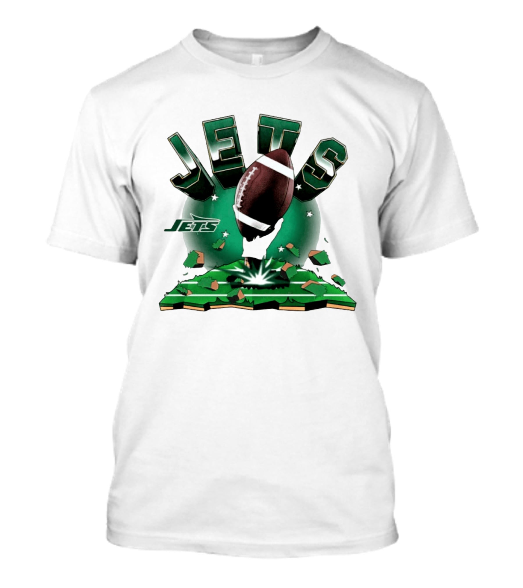 New York Jets Football Explode 2026 Clubhouse T-Shirt