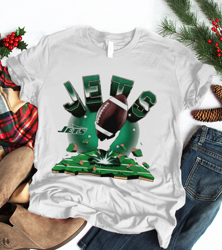New York Jets Football Explode 2026 Clubhouse T-Shirt