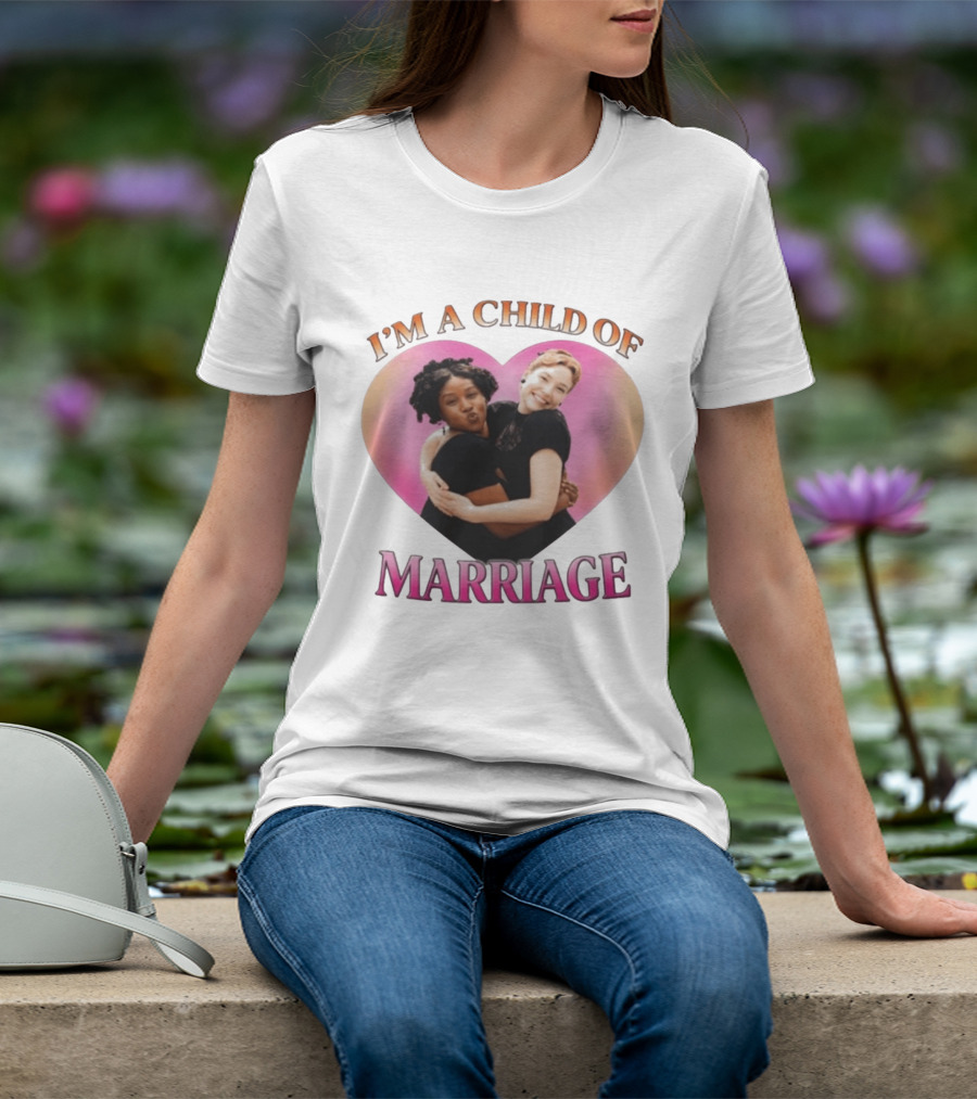 I'm A Child Of Marriage Hugging Heart Bridgerton Ss5 T-Shirt
