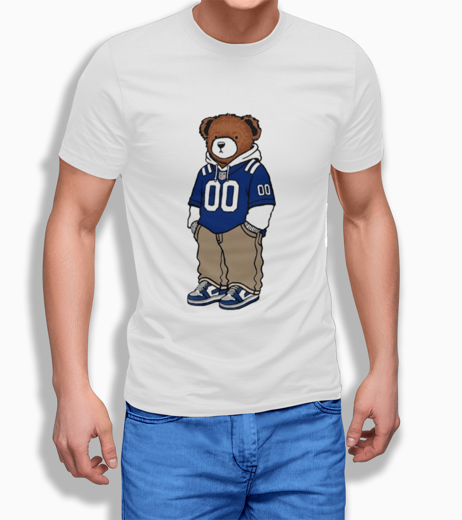 Indianapolis Colts Teddy Bears NFL London Games 2026 T-Shirt