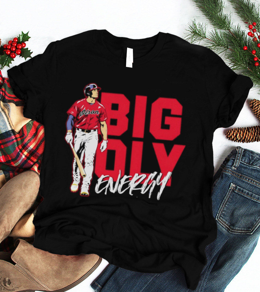 Atlanta Braves Matt Olson Big Oly Energy T-Shirt