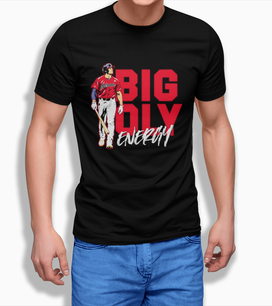 Atlanta Braves Matt Olson Big Oly Energy T-Shirt