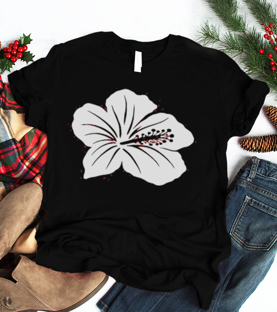 Below Deck Mediterranean Aesha Scott Hibiscus Flower T-Shirt