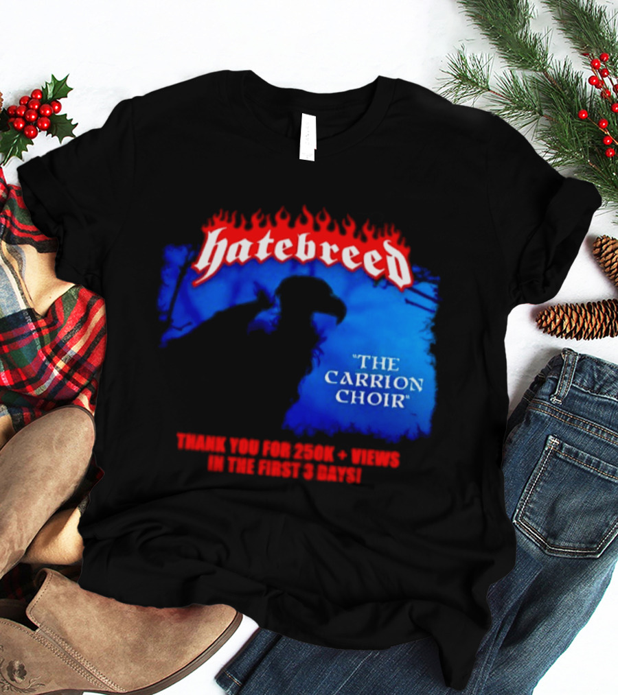 Hatebreed The Carrion Choir Metal Hardcore Album T-Shirt