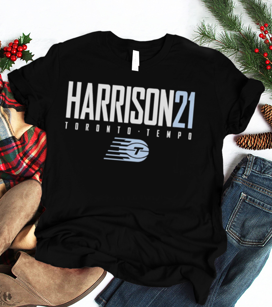 Toronto Tempo Isabelle Harrison 21 WNBA T-Shirt
