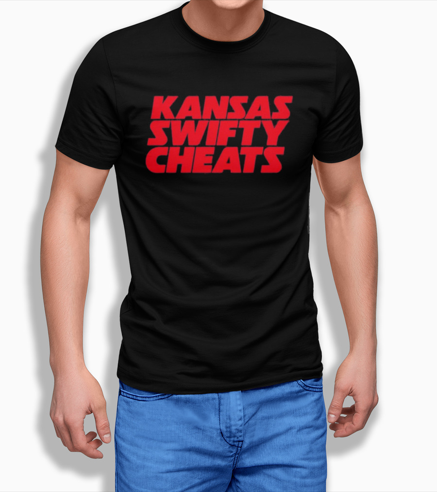 Kansas Swifty Cheats Bold Red T-Shirt
